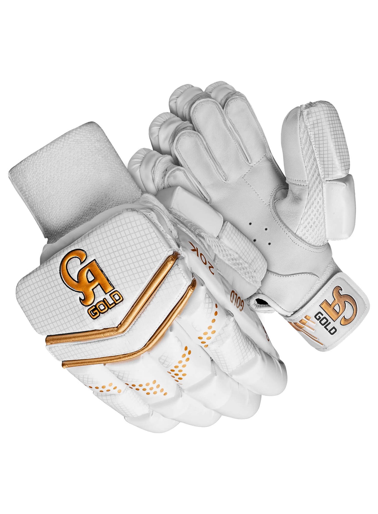 CA GOLD 20K Cricket batting gloves - White