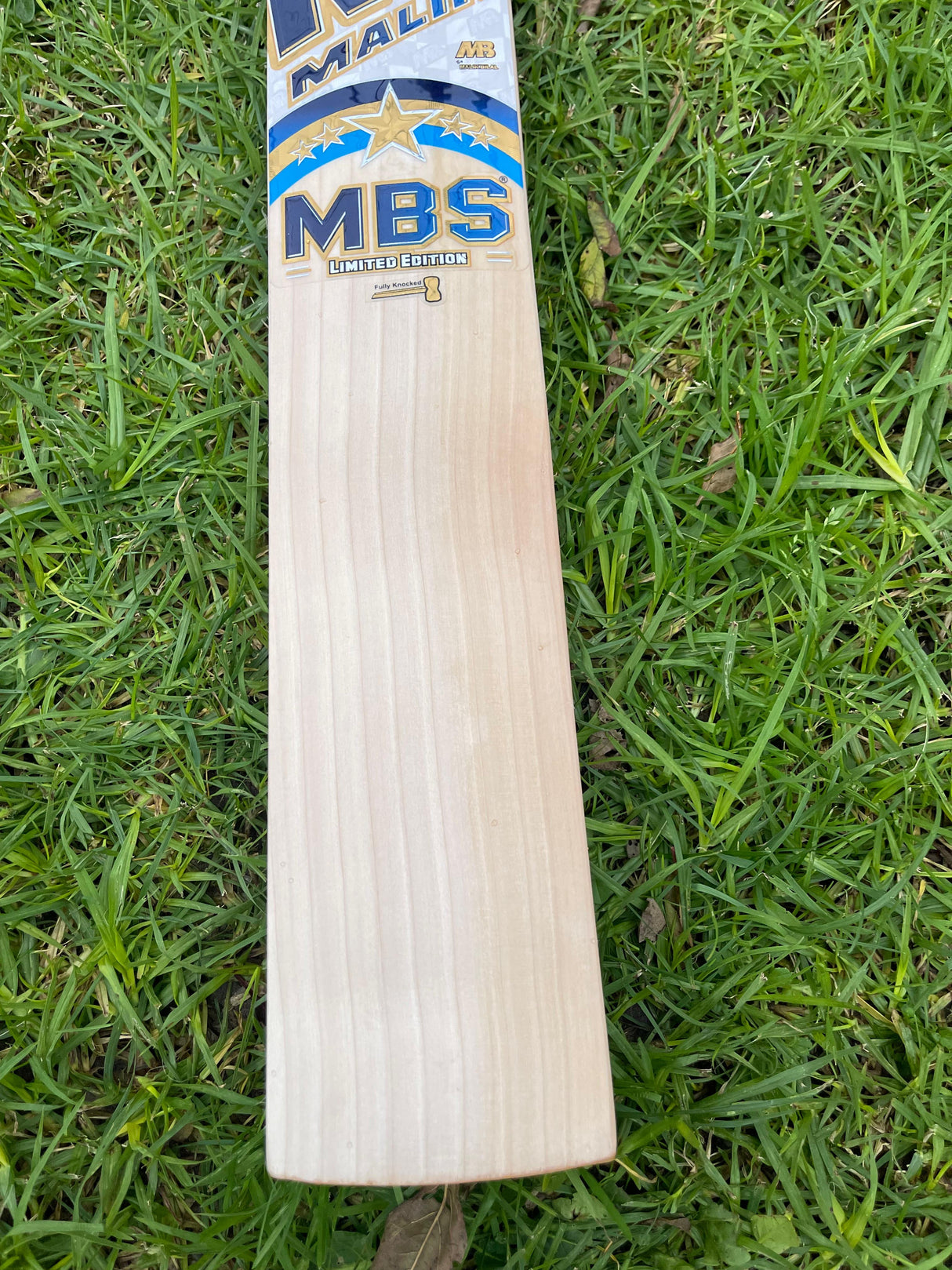 Malik MBS Limited Edition Grade 2 English Willow Cricket Bat | 1246g 9 Grains