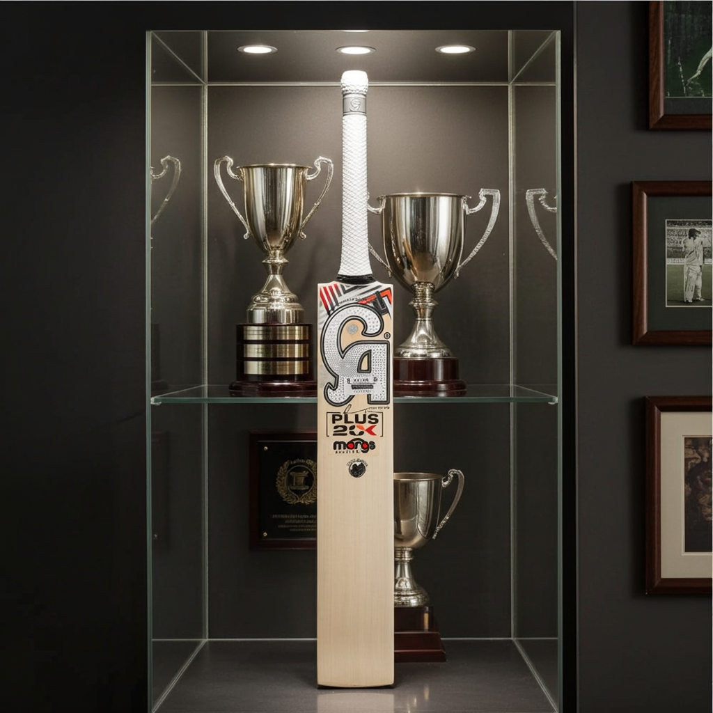 CA Plus 20K Eoin Morgan English Willow Cricket Bat -1215g-9 Grains