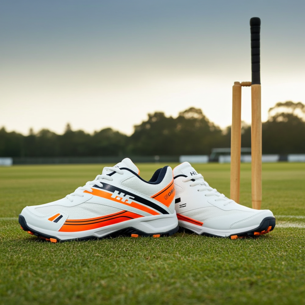 HS-CORE 5 Cricket shoes-Rubber stud