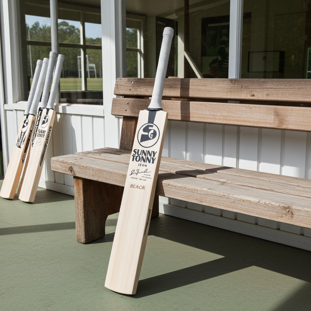 SG SUNNY TONNY ICON BLACK English willow Cricket Bat -1167g- 8 Grains