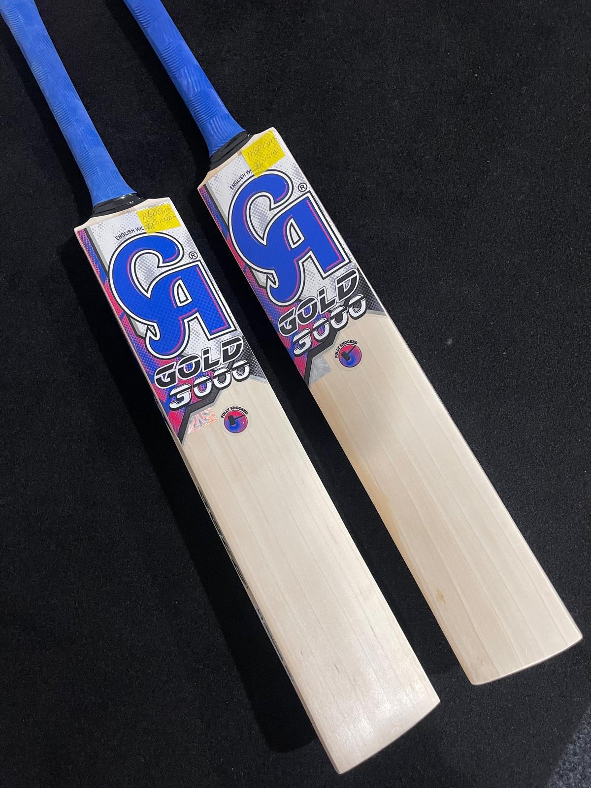 CA Gold 3000 English Willow Cricket bat | 1160g - 5 & 7 Grains - 2.7 lb