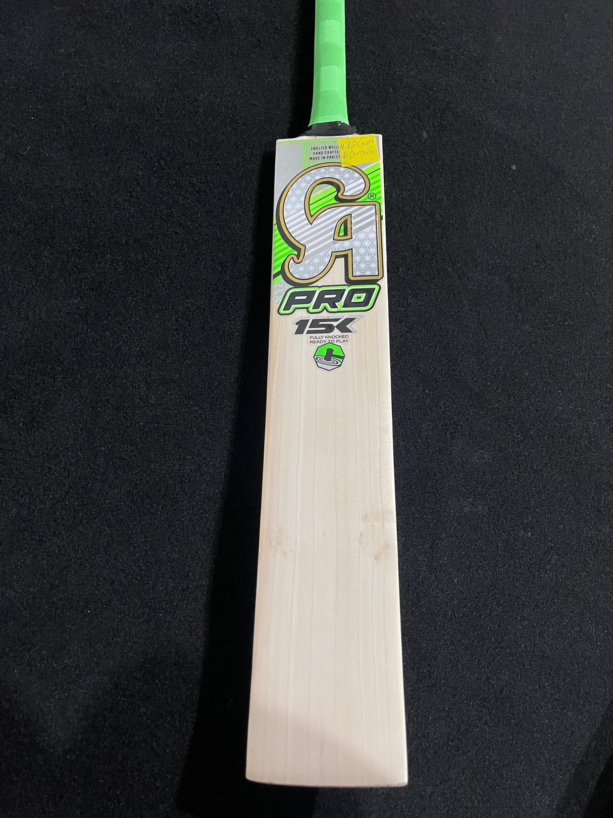 CA PRO 15k English Willow Bat | 1172g 8 Grains - 2.7 lb