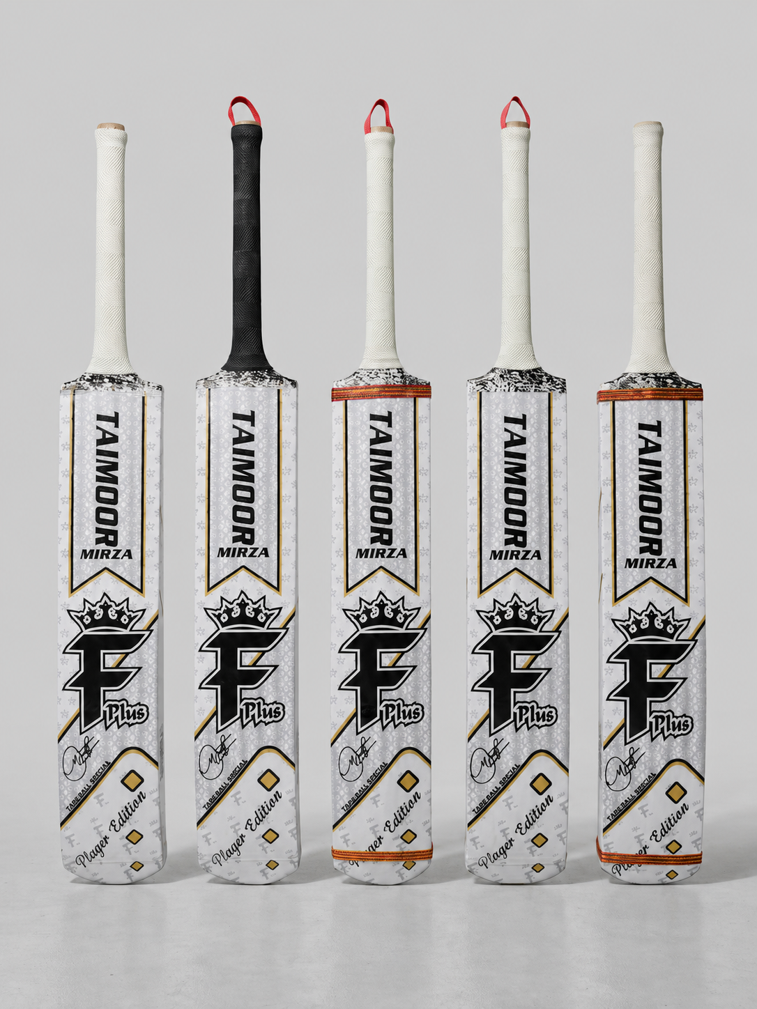F Plus Tape Ball / Soft Tennis cricket bat-Coconut Willow