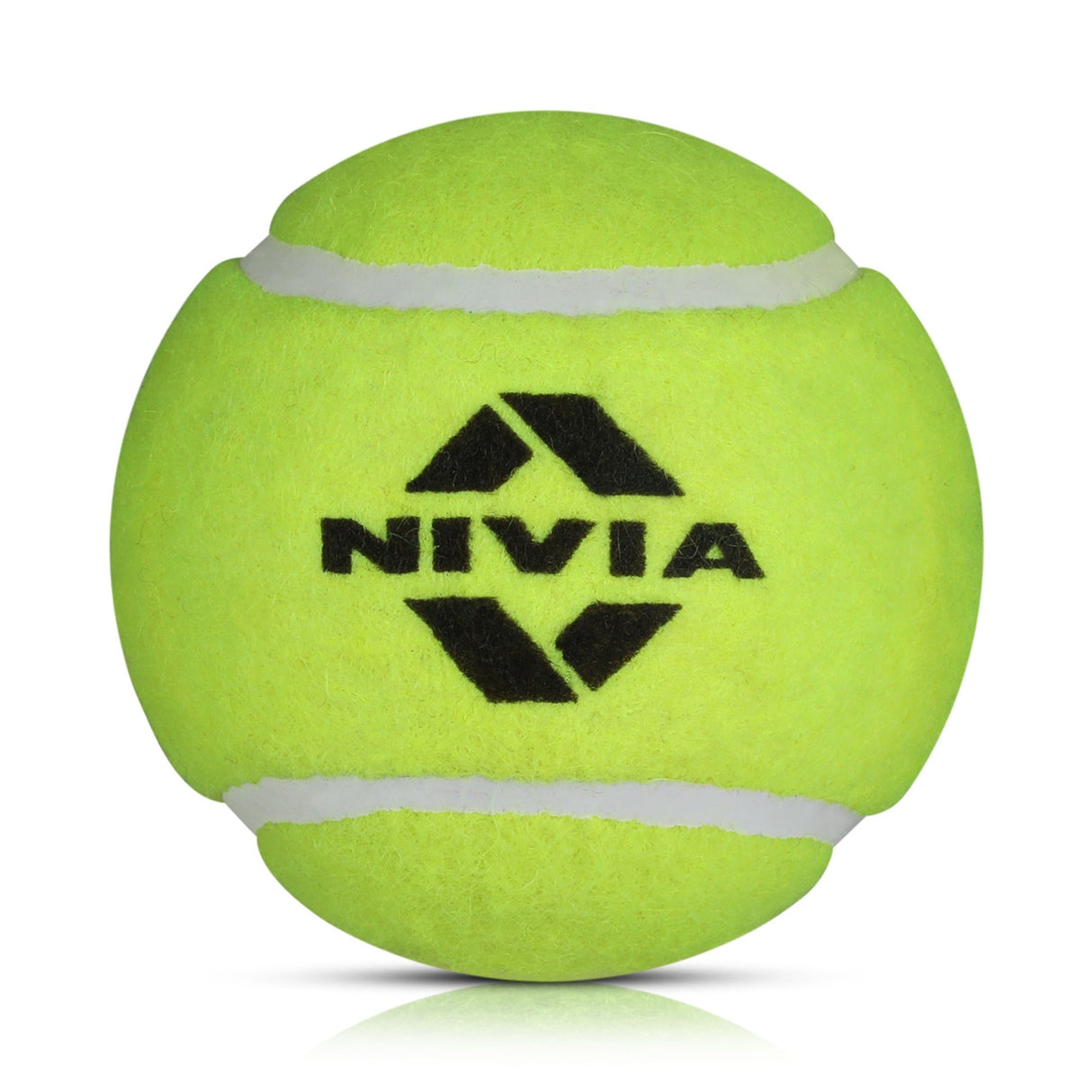 Nivia Hard Tennis Cricket Ball Green - Pack of 12 balls
