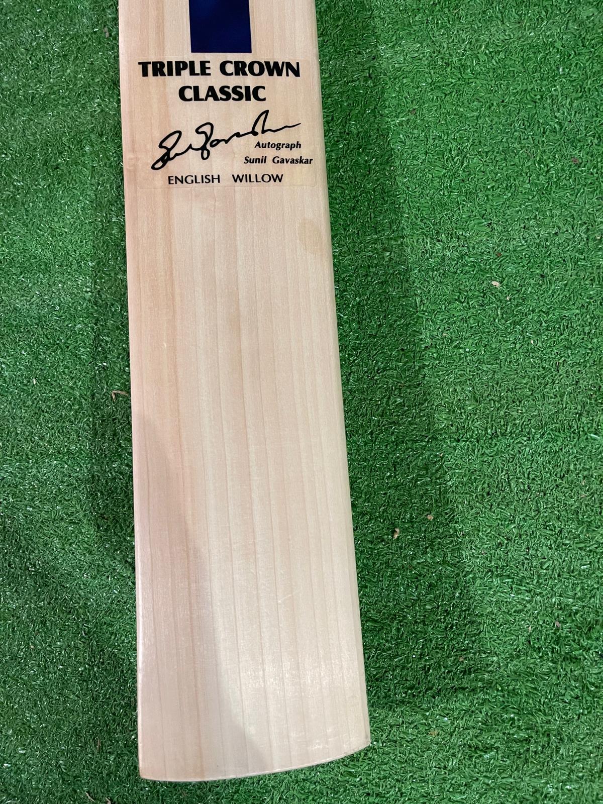 SG Tripple Crown Classic English willow Cricket Bat - 12 Grains - 1170g