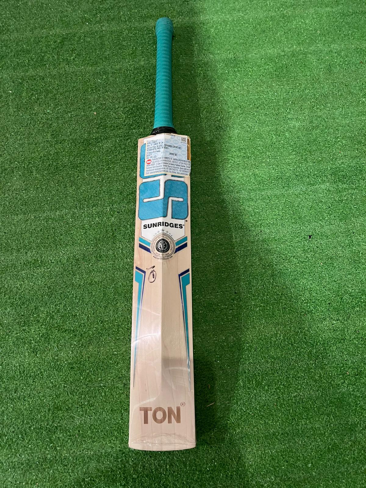 SS DYNASTY English willow Cricket Bat - 6 Grains - 1185 gram