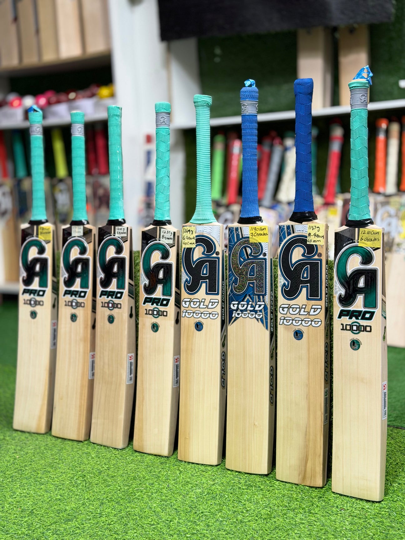CA  10000 ENGLISH WILLOW CRICKET BATS-SH