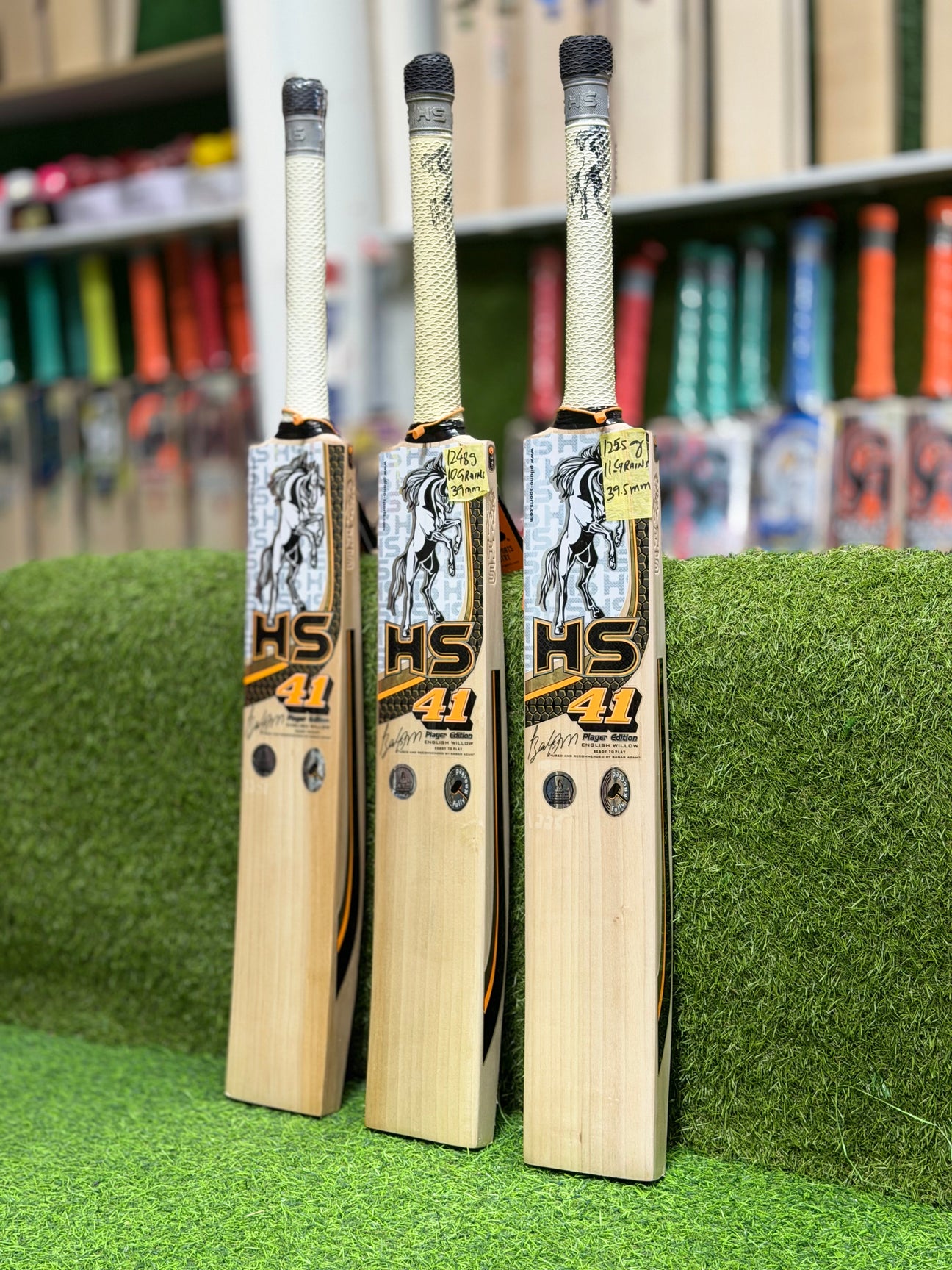 HS 41 ENGLISH WILLOW CRICKET BATS-LEGEND BABAR AZAM ENDORSED