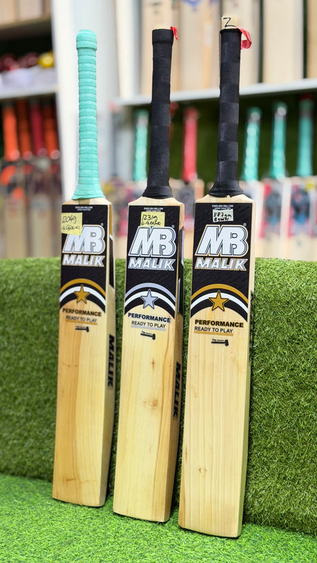 MB MALIK PERFORMANCE ENGLISH WILLOW CRICKET BATS - SH