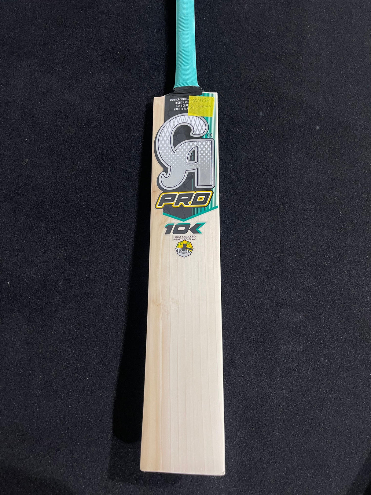 CA Pro 10k English Willow Cricket Bat - 8 Grains-1200g - 2.7 lb