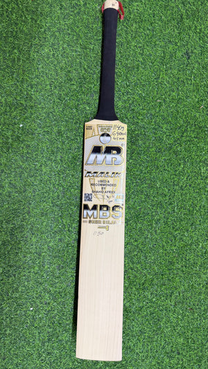 MBS SHER BILAL English Willow Cricket bat-6 Grains-1150g