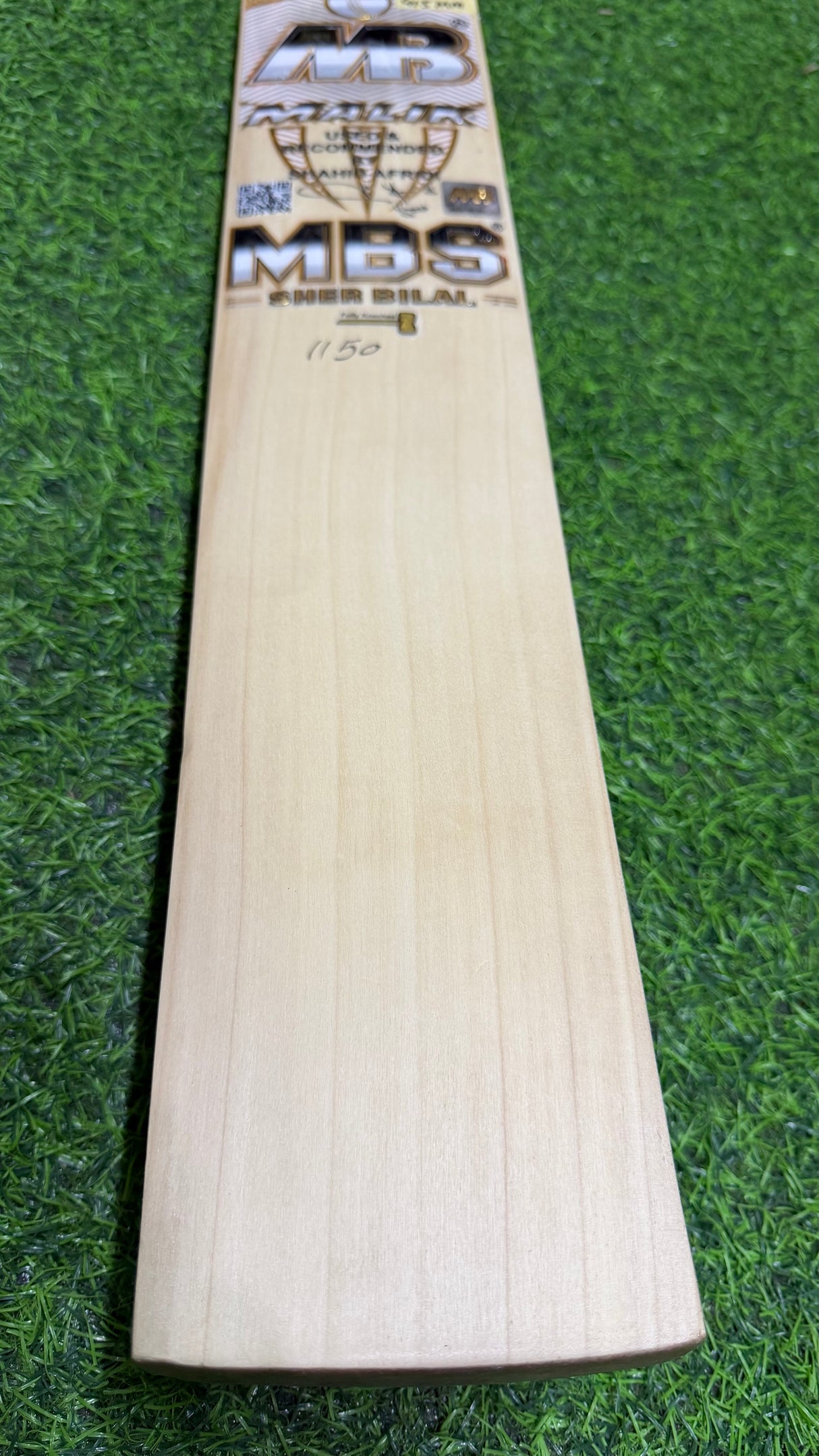MBS SHER BILAL English Willow Cricket bat-6 Grains-1150g
