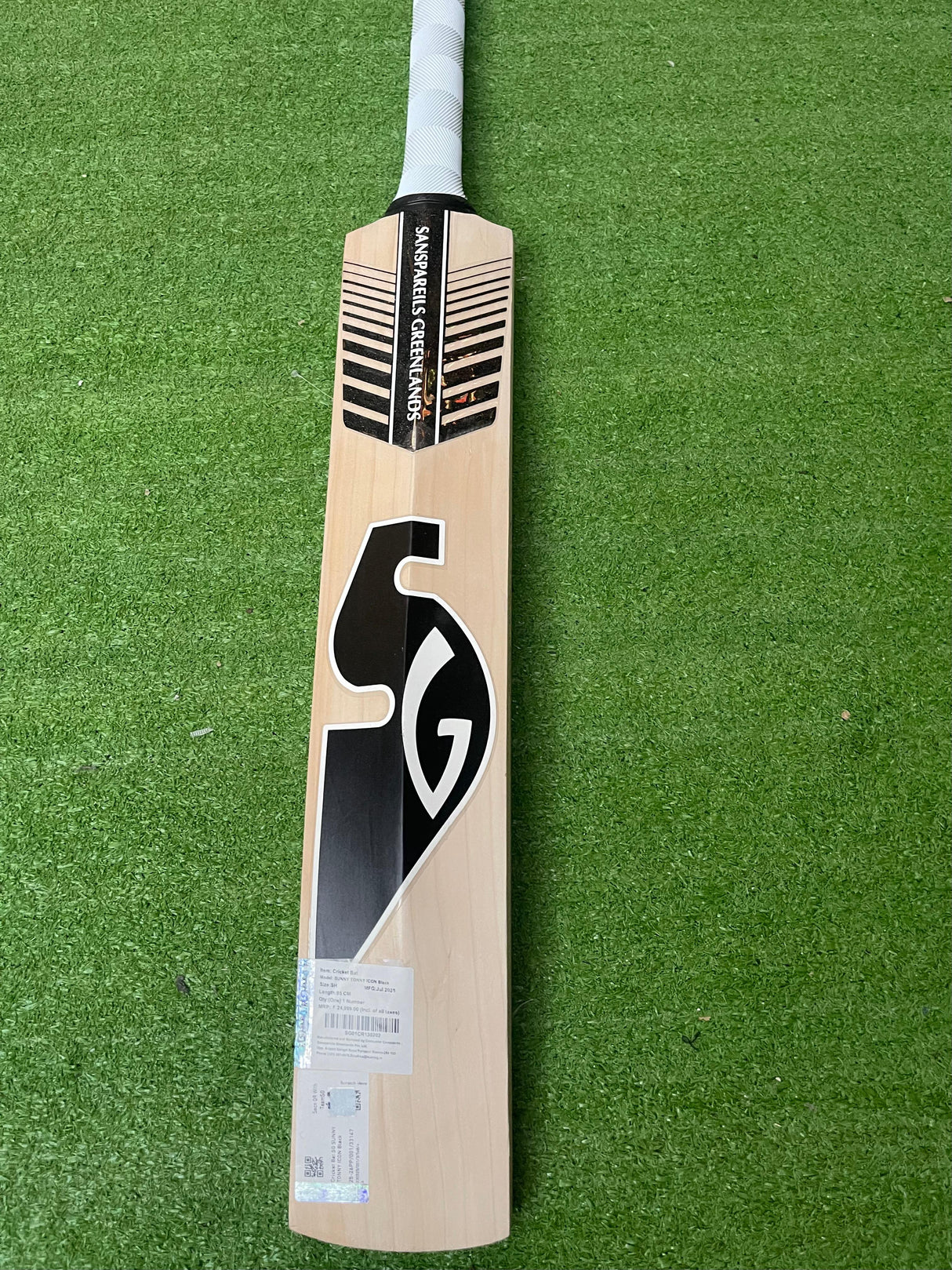 SG SUNNY TONNY ICON BLACK English willow Cricket Bat -1167g- 8 Grains