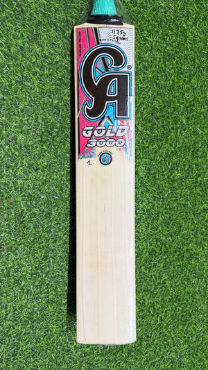 CA Gold 3000 English Willow Cricket Bat -5 Grains 1175g