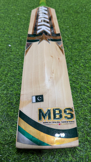 MB MALIK Players edition English Willow Cricket bat-1190g-7 Grains