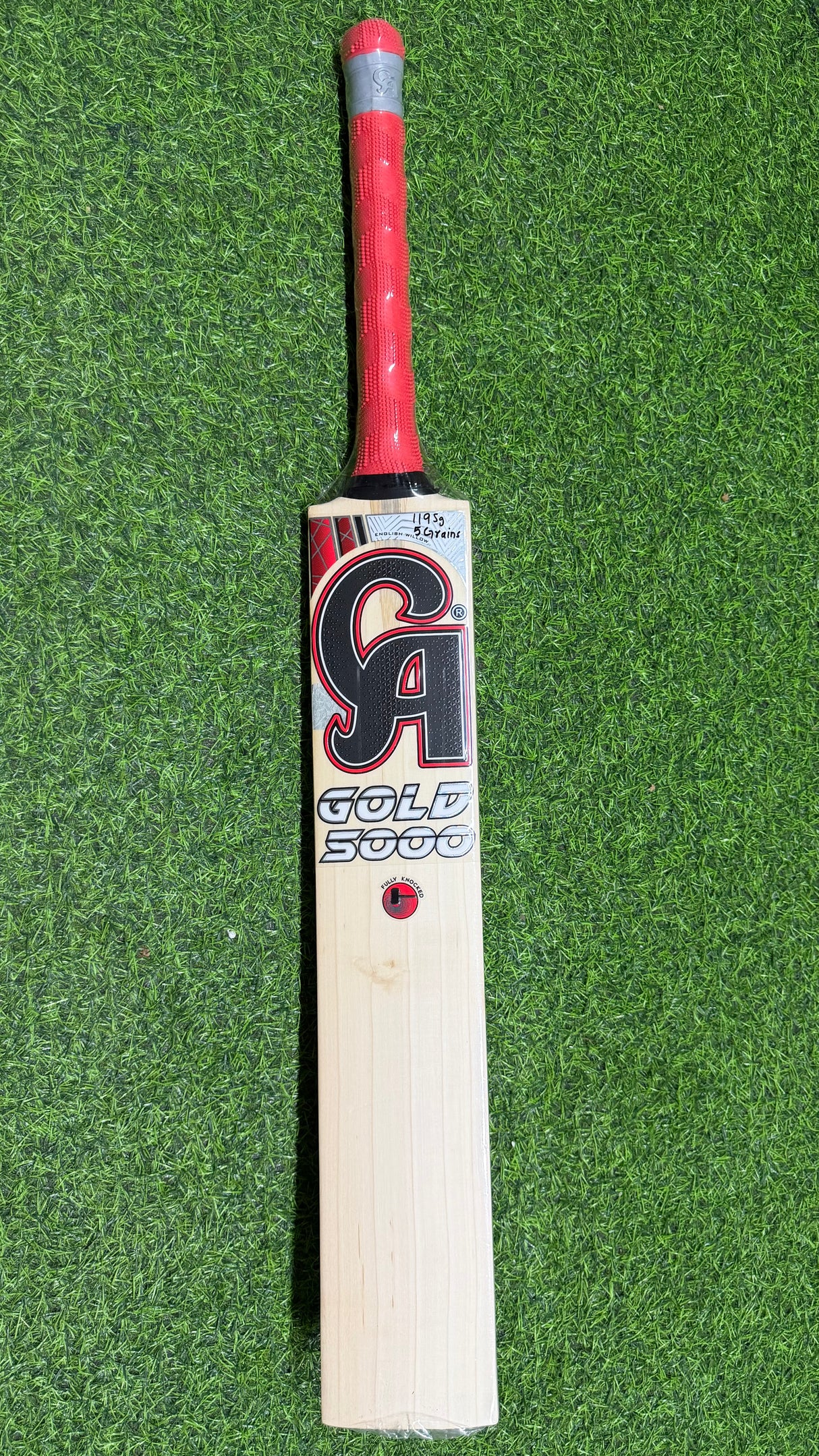 CA Gold 5000 English Willow Cricket Bat-5 Grains 1195