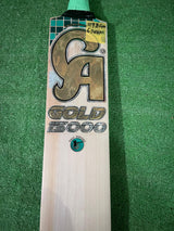 CA Gold 15000 Cricket Bat- Grade 1 English Willow-6 Grains-1198g