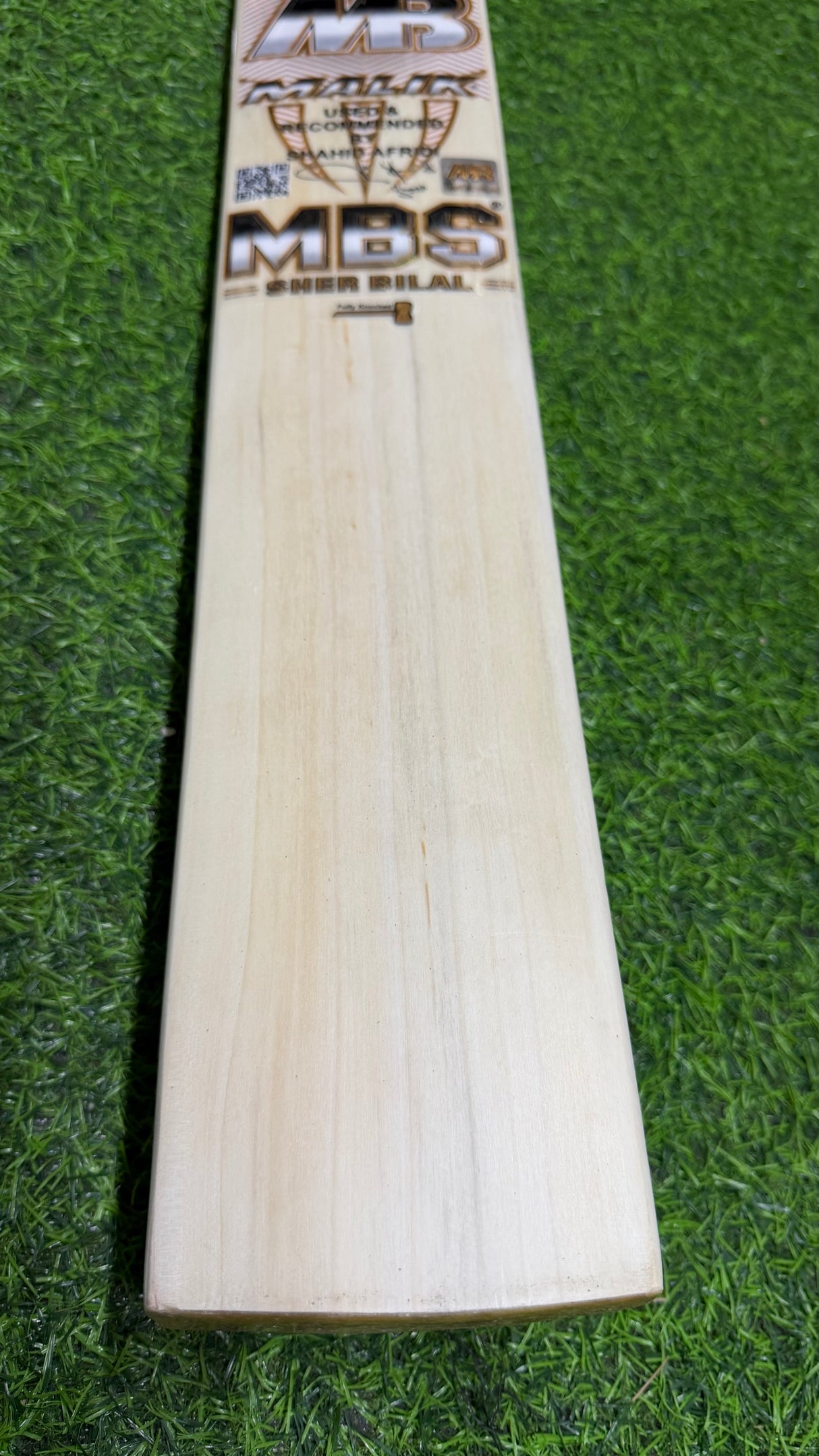 MBS SHER BILAL English Willow Cricket bat-6 Grains-1200g