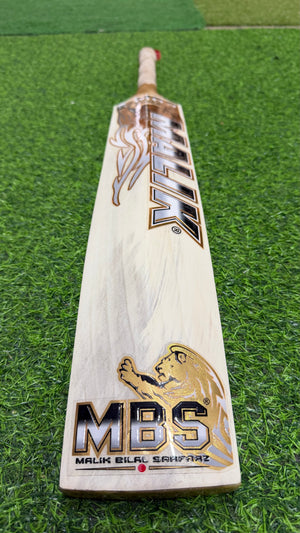 MBS SHER BILAL English Willow Cricket bat-6 Grains-1200g