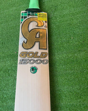 CA Gold 15000 Cricket Bat- English Willow-8 Grains-1205g