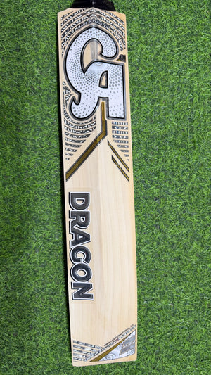 CA GOLD DRAGON English Willow Cricket Bat - 8 Grains-1209g