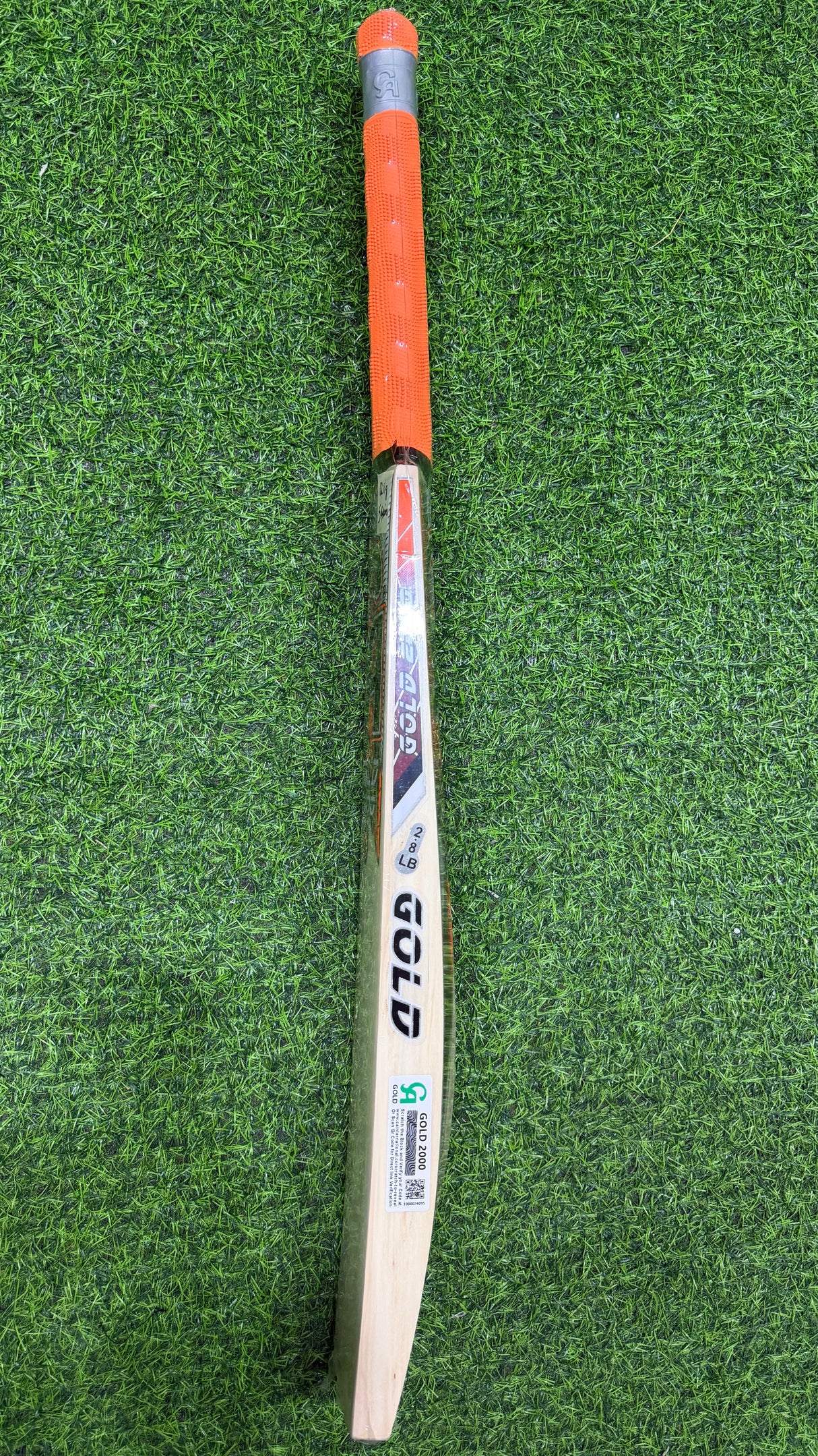 CA GOLD 2000 English Willow Cricket Bat - 1211g- 5 Grains