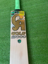 CA Gold 15000 Cricket Bat- Grade 1 English Willow-6 Grains-1215g