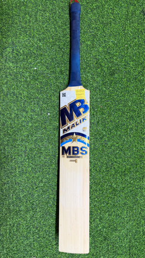 MALIK MBS LIMITED EDITION English Willow Cricket Bat -SH-9 GRAINS-1222g