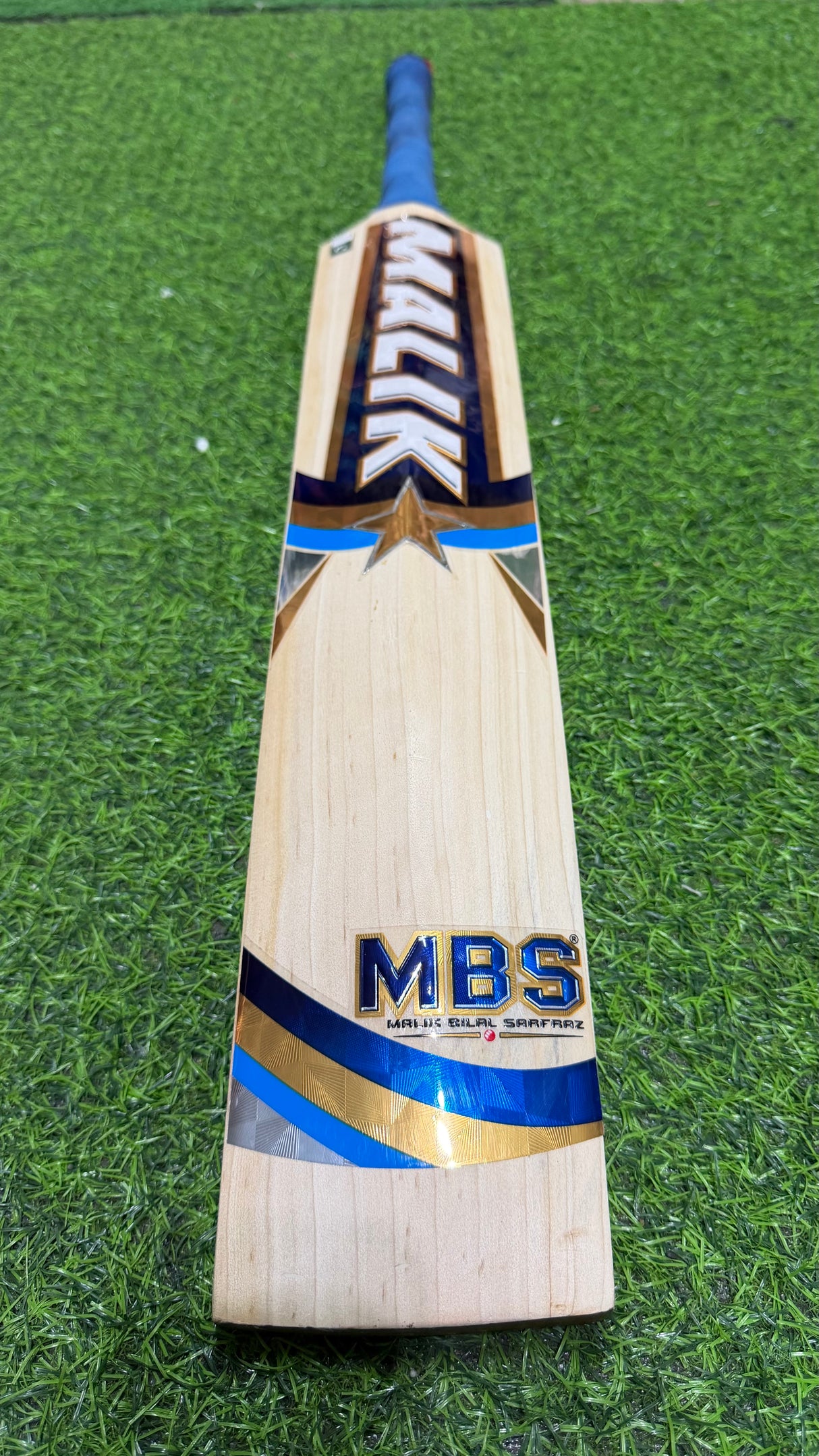 MALIK MBS LIMITED EDITION English Willow Cricket Bat -SH-9 GRAINS-1222g