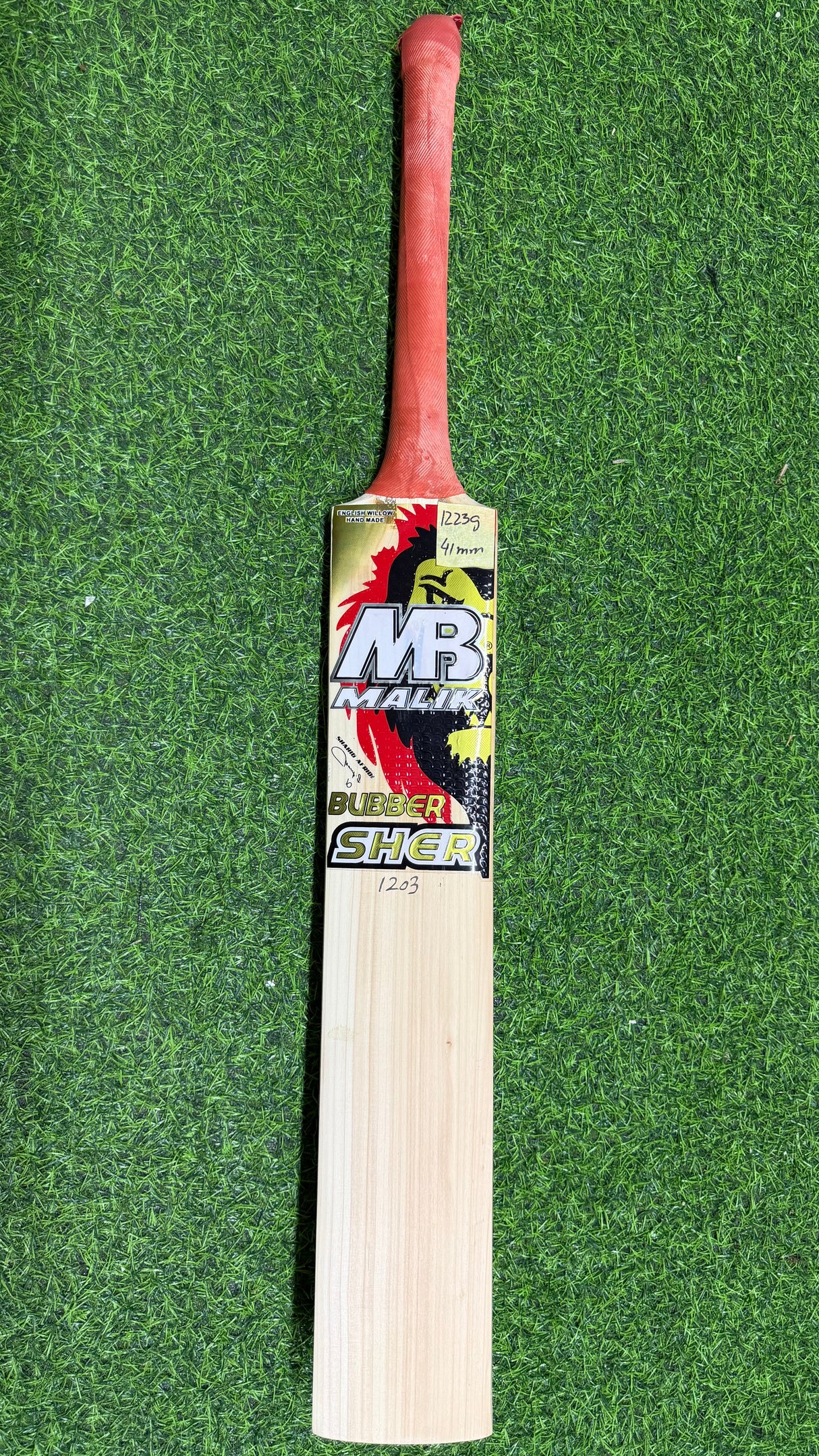 MB MALIK BUBBER SHER English Willow Cricket bat-1223G