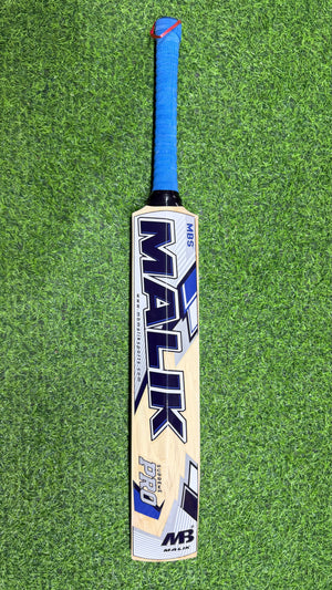 MB MALIK SUPREME PRO ENGLISH WILLOW CRICKET BAT-1231g-8 GRAINS