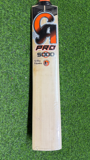 CA PRO 5000 English Willow Cricket Bat-4 Grains 1232g