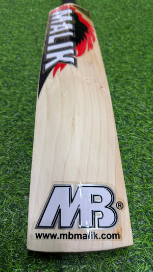 MB MALIK BUBBER SHER ENGLISH WILLOW CRICKET BAT-9 GRAINS-1233g