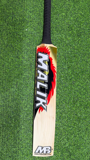 MB MALIK BUBBER SHER ENGLISH WILLOW CRICKET BAT-9 GRAINS-1233g