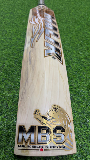 MBS SHER BILAL EDITION English Willow Cricket Bat -7 GRAINS-1235