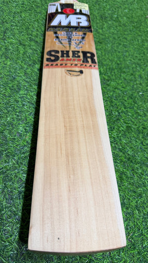 MB MALIK SHER AMIN English Willow Cricket Bat MB Malik -1235g - 9 Grains