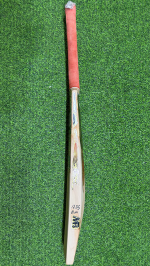 MB MALIK SHER AMIN English Willow Cricket Bat MB Malik -1235g - 9 Grains