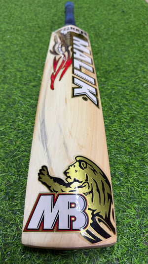 MB MALIK SHER AMIN EDITION ENGLISH WILLOW CRICKET BAT-6Grains-1245g