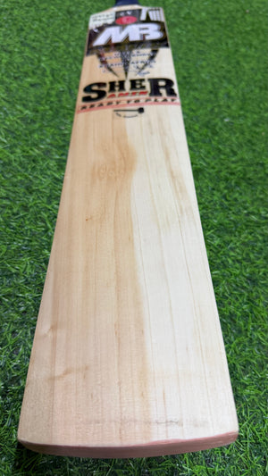 MB MALIK SHER AMIN EDITION ENGLISH WILLOW CRICKET BAT-6Grains-1245g