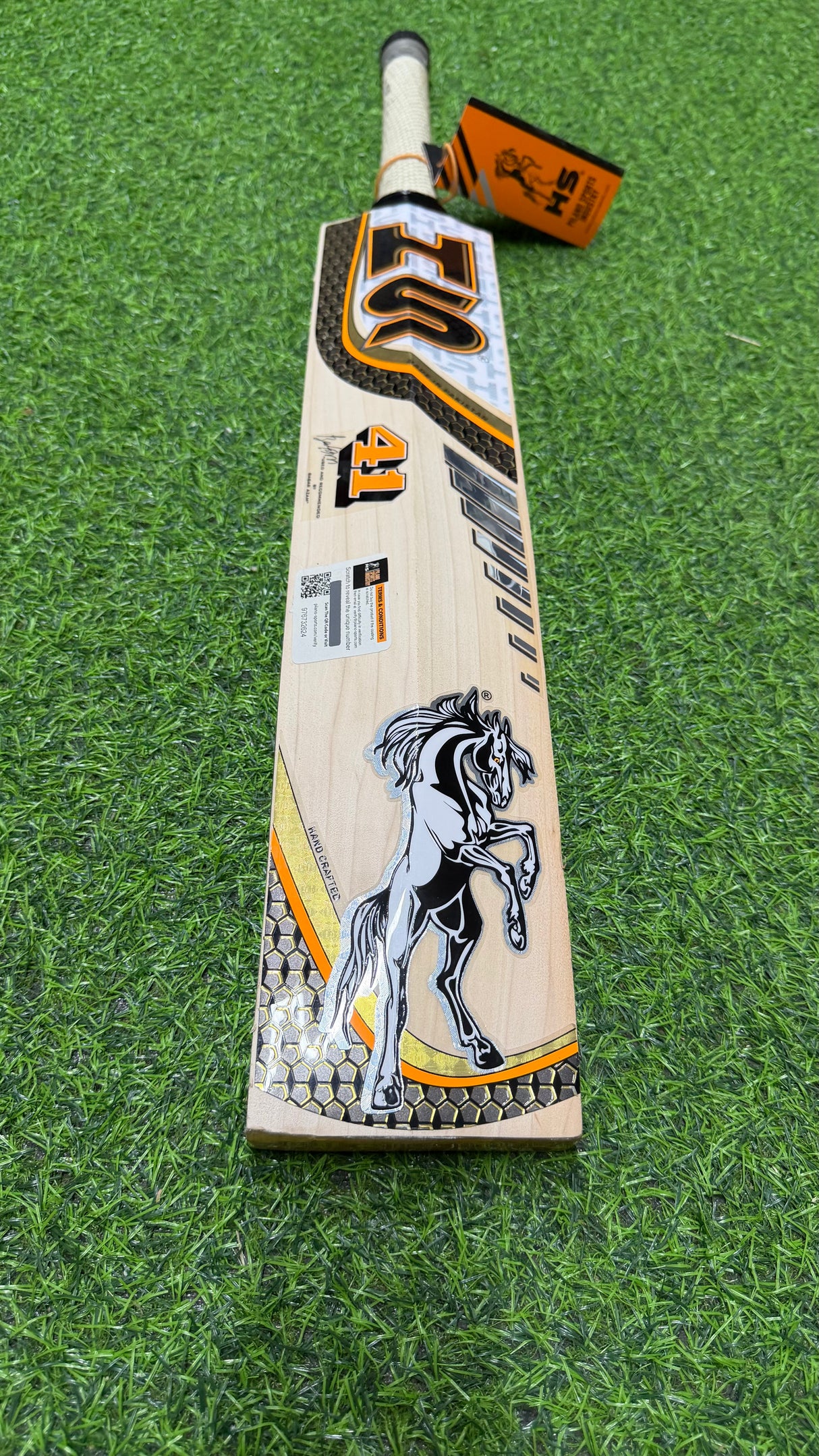 HS 41 English Willow Cricket Bat-SH-10 Grains-1248g