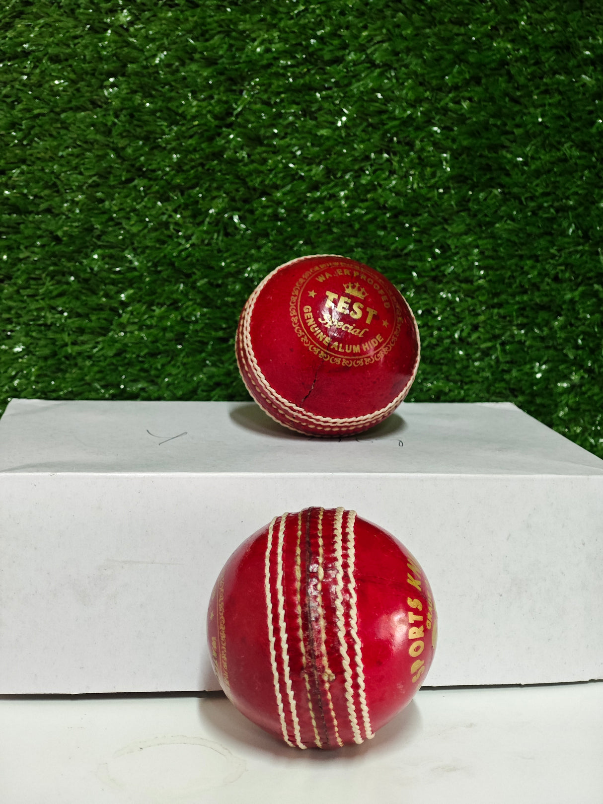 SK- Junior cricket leather ball-4 Piece- 142g-Pack of 6
