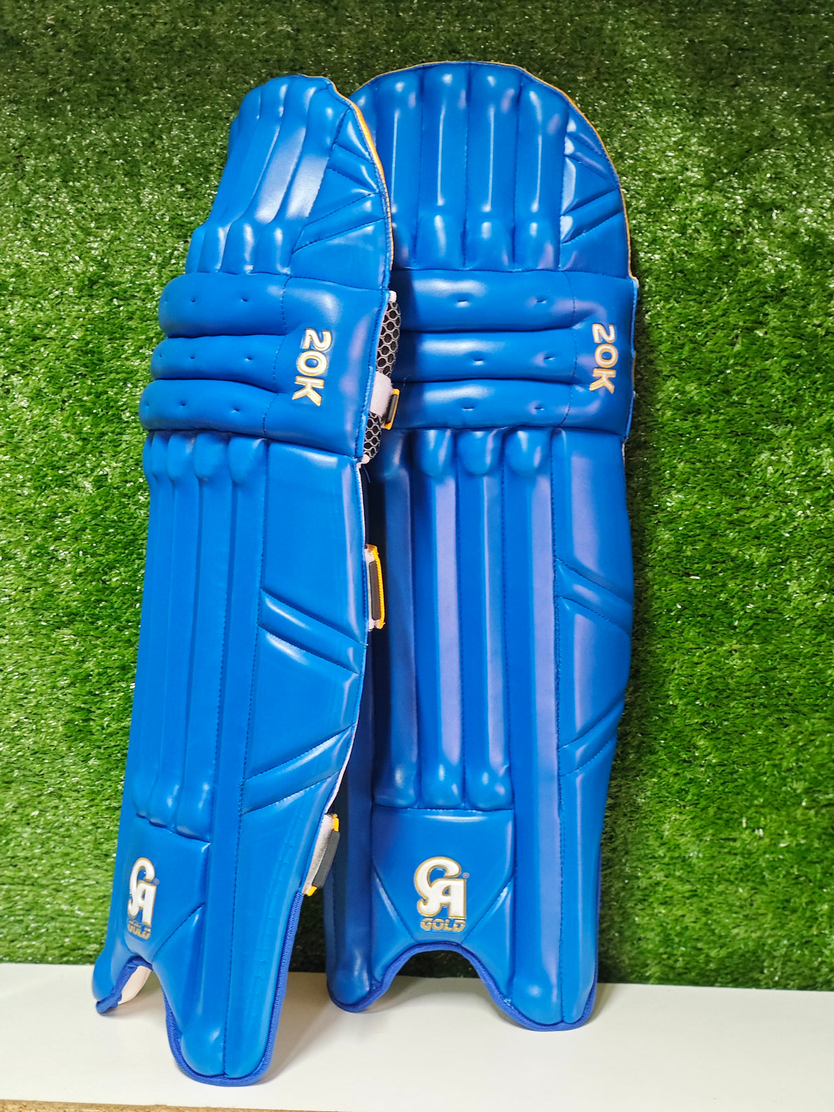 CA GOLD 20K Cricket batting Pads-Blue