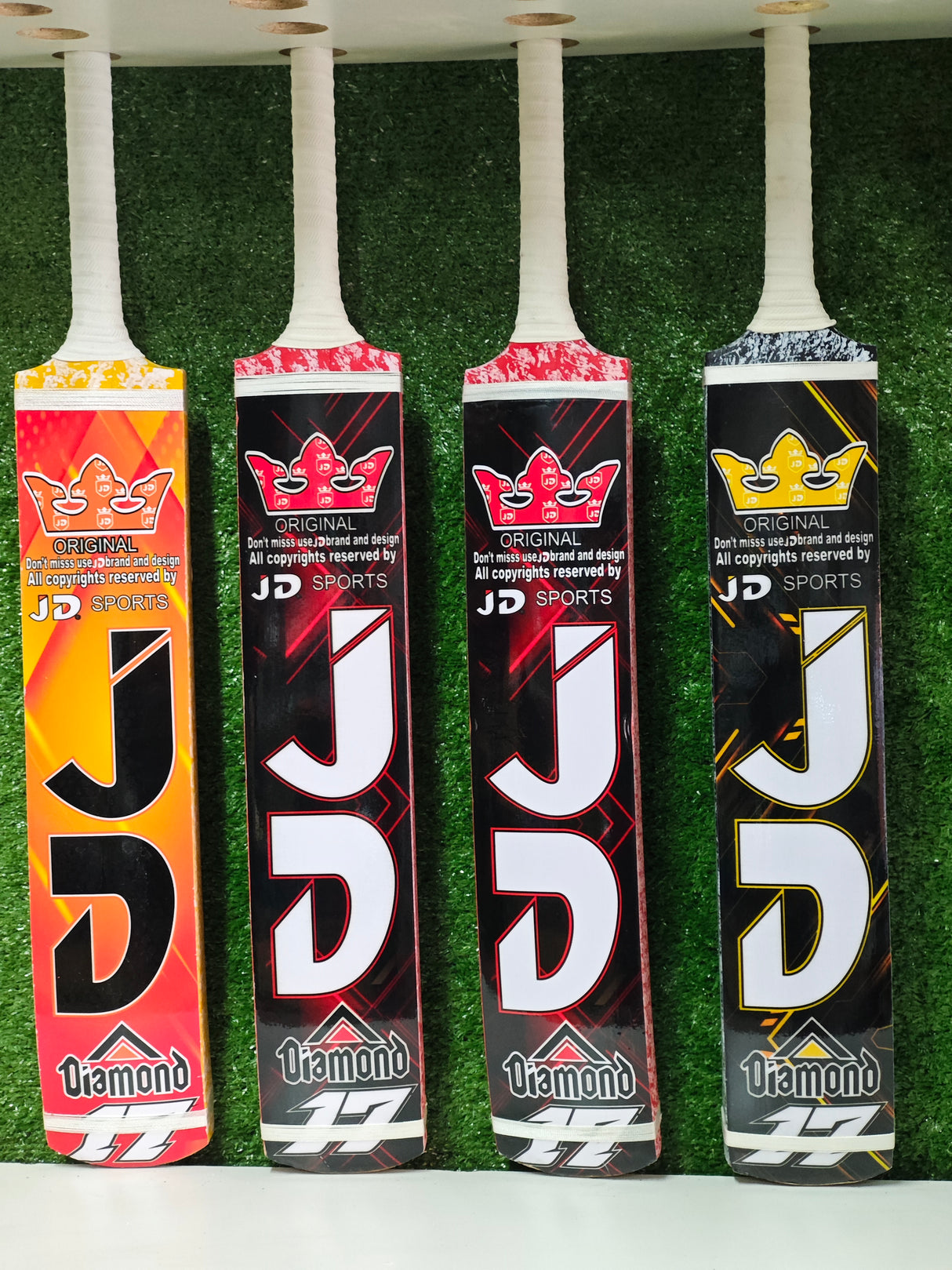JD Tape-ball Soft Tennis cricket bat-Coconut Willow