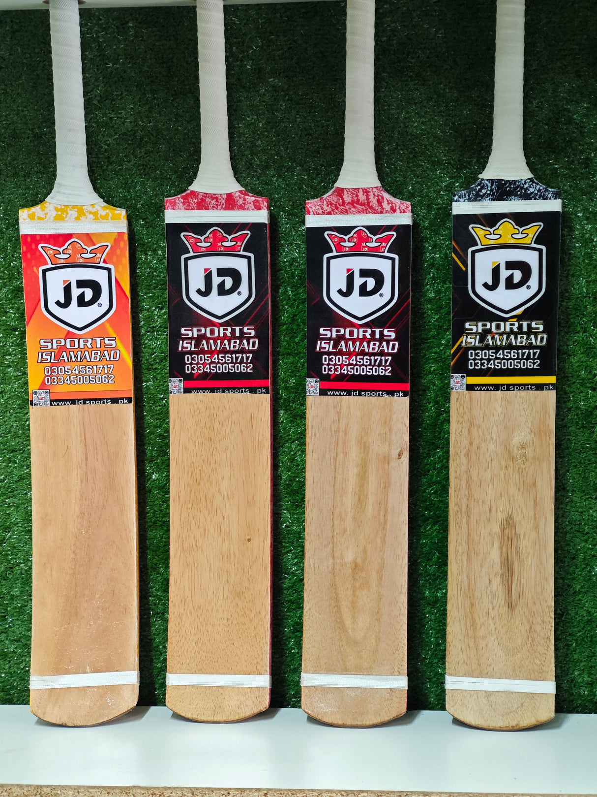 JD Tape-ball Soft Tennis cricket bat-Coconut Willow