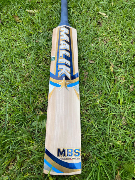 Malik MBS Limited Edition Grade 2 English Willow Cricket Bat | 1245g 9 Grains