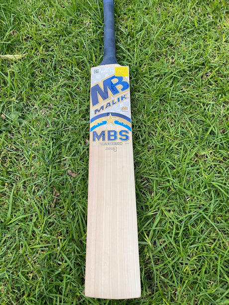 Malik MBS Limited Edition Grade 2 English Willow Cricket Bat | 1270g 8 Grains