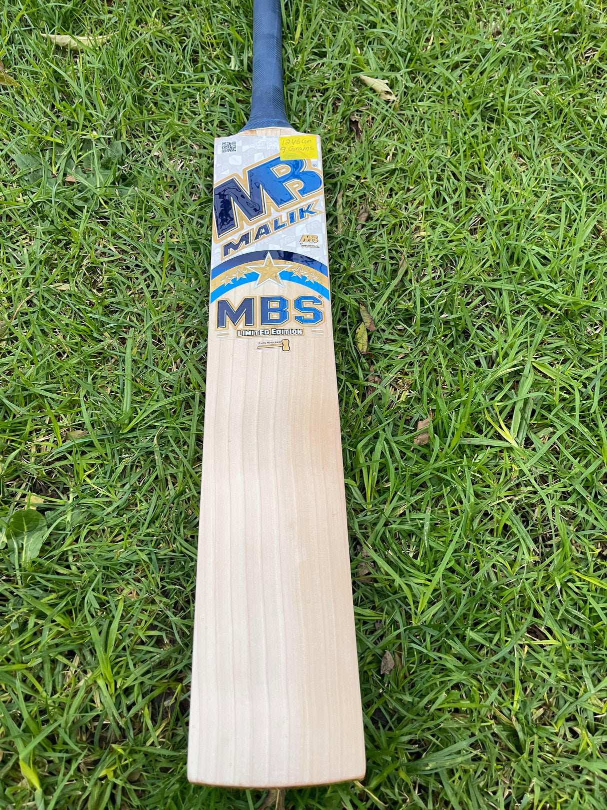 Malik MBS Limited Edition Grade 2 English Willow Cricket Bat | 1246g 9 Grains