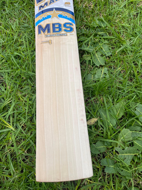 Malik MBS Limited Edition Grade 2 English Willow Cricket Bat | 1230g 7 Grains