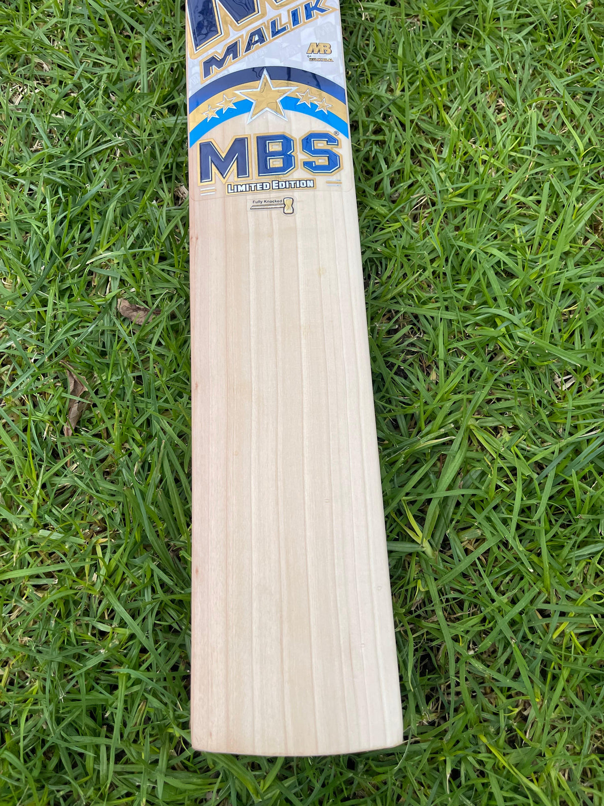 Malik MBS Limited Edition Grade 2 English Willow Cricket Bat | 1270g 8 Grains